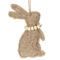 Itens Coelhinho da Páscoa para pendurar, acessório decorativo ideal para janela, 14 cm, 8 peças