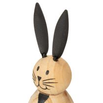 Itens Coelho decorativo com design simples para dar um toque primaveril à sala de estar, 12 cm, 2 peças