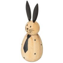 Itens Coelho decorativo com design simples para dar um toque primaveril à sala de estar, 12 cm, 2 peças