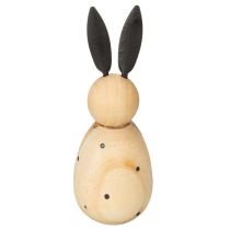 Itens Coelho decorativo com design simples para dar um toque primaveril à sala de estar, 12 cm, 2 peças