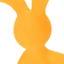 Itens Coelho de Páscoa decorativo em plástico, ideal para decoração e como presente, 20 cm, 2 peças.