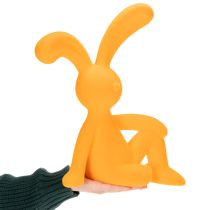 Itens Estatueta decorativa de coelho para ideias modernas de decoração de Páscoa, 38 cm
