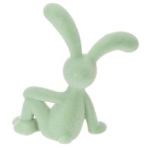 Itens Figura decorativa de coelho da Páscoa para decoração elegante de casa e Páscoa, 22 cm, 2 peças