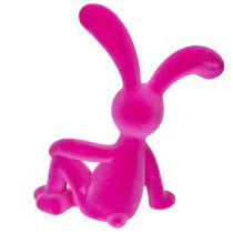 Itens Estatueta moderna de coelho decorativo para sala de estar, decoração de Páscoa, 38 cm