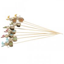 Itens Coelho da Páscoa de madeira, plugue de flor de Páscoa, plugue de coelho 8cm 8 peças