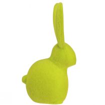 Itens Pequenos coelhinhos da Páscoa sentados, coloridos e aveludados, 13 cm, conjunto de 8 peças.