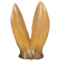 Itens Estaca de Jardim com Orelhas de Coelho, Estatueta de Animal da Primavera para Decoração de Jardim e Páscoa, 29cm, Conjunto com 4 Peças