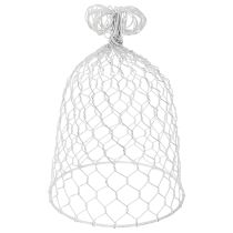 Itens Sino de arame vintage para decoração de mesa em estilo rústico campestre, 23 cm