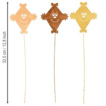 Itens Dragões de outono, plugues de jardim, plugues de outono L32,5cm 12 unidades