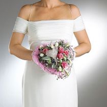 Porta bouquet de noiva em espuma floral Ø7cm 16cm 6uds