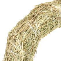 Itens Coroas de palha, decoração de mesa, material natural, Ø 31-32 cm, conjunto de 5