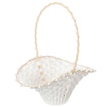 Itens Cesta para daminha de casamento, 24 cm x 17 cm