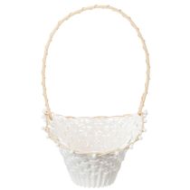 Itens Cesta para daminha de casamento, 24 cm x 17 cm