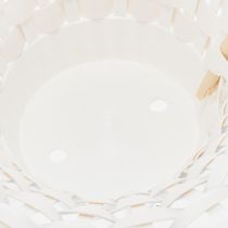 Itens Cesta para daminha de casamento, 24 cm x 17 cm