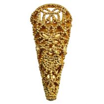 Alfinete de casamento com ímã dourado 4,5 cm