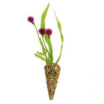 Itens Alfinete de casamento com ímã dourado 4,5 cm