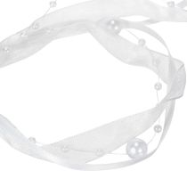 Itens Fita de casamento branca 20mm 5m