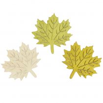 Folhas de bordo para borrifar cores de outono sortidas 4 cm 72 unidades