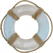 Maritime Deco Lifebuoy Madeira Náutica Deco Ø22cm