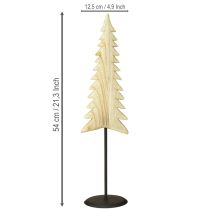 Itens Árvore de Natal de madeira decoração de Natal Paulownia natural H54cm