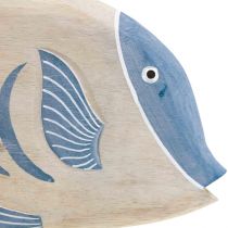 Peixe de madeira deco grande, peixe deco em pé Alt.30cm