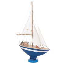 Itens Decoração em forma de veleiro para um toque único e charme marítimo na sua casa. 54 cm
