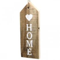 Casa para pendurar, decoração em madeira &quot;Home&quot;, pingente decorativo Shabby Chic H28cm