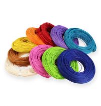 Itens Cana de vime multicolorida 1,3mm 200g