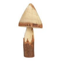 Decoração de cogumelos em madeira cogumelos decoração em madeira decoração de mesa natural outono Ø14cm Alt.36cm