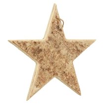 Itens Cabide decorativo decorativo de estrelas de madeira em madeira decorativa rústica Ø20cm