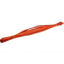 Tiras de madeira para trançar laranja 95cm - 100cm 50p