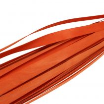 Tiras de madeira para trançar laranja 95cm - 100cm 50p