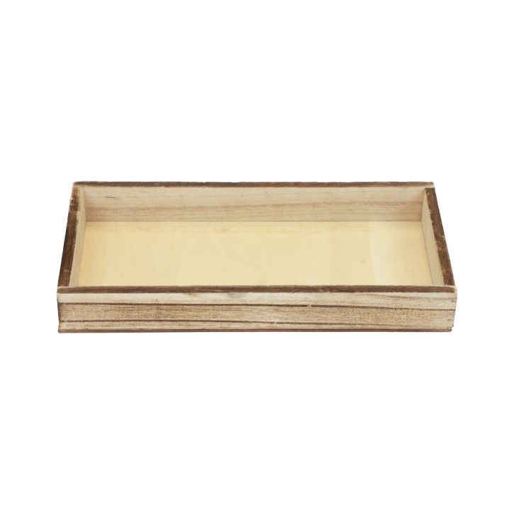 Itens Bandeja de madeira inflamada bandeja decorativa decoração de mesa rústica 20×10×3cm
