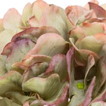 Itens Flor decorativa artificial de hortênsia com haste, 46 cm
