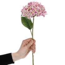 Itens Elegante flor artificial de hortênsia, um elemento decorativo duradouro, 80 cm, 2 peças.
