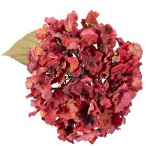 Itens Ramo artificial de hortênsia florida, flor grande, 74 cm