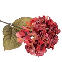 Itens Ramo artificial de hortênsia florida, flor grande, 74 cm