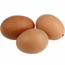 Itens Ovos de galinha marrons 10 unid.