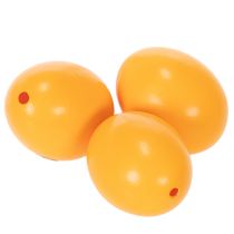 Itens Ovos de Páscoa, ovos de galinha de verdade, perfeitos para artesanato criativo e decorações de Páscoa, 5 cm, 10 unidades.