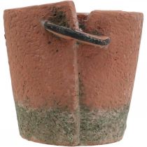 Itens Vaso de flores de concreto vaso de terracota Ø13cm A13cm