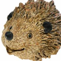 Figura decorativa ouriço natureza 6,5 cm