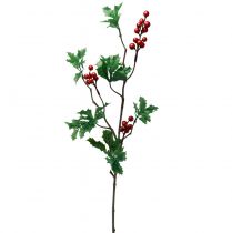 Itens Ilex Artificial Holly Berry Branch Bagas Vermelhas 75cm