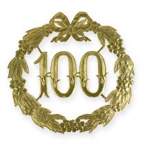 Itens Aniversário número 100 em ouro