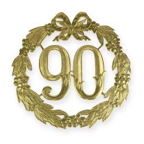 Itens Aniversário número 90 em ouro