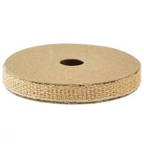 Itens Fita de juta fita decorativa bronze fita natural tecida 12mm 10m