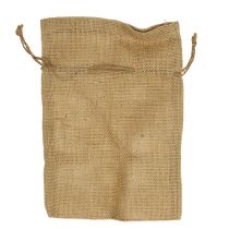 Sacos de juta naturais 16 cm x 24 cm 10 unidades