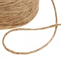 Itens Cordão de juta, cordão de juta natural decorativo, Ø3mm L150m