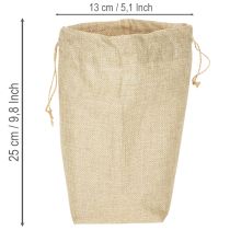 Itens Saco de juta 13,5×11cm A25cm