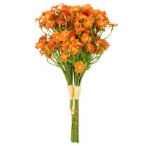 Itens Buquê artificial de camomila para decoração sazonal, 27 cm, 3 peças.