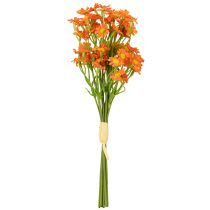 Itens Buquê artificial de camomila para decoração sazonal, 27 cm, 3 peças.